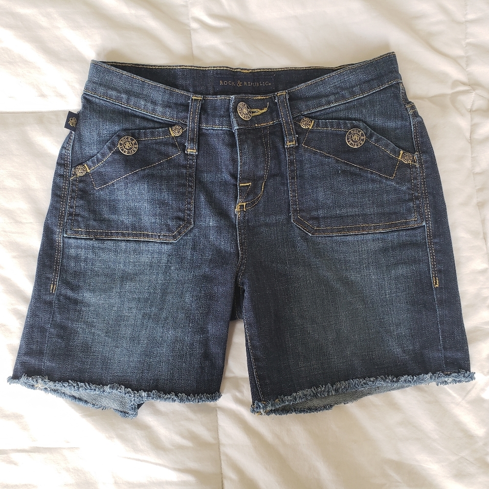 Rock & Republic Cut Off Jeans Shorts